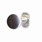 Gałka do drzwi INOX wąski szyld płaska