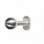 Gałka INOX wąski szyld kula