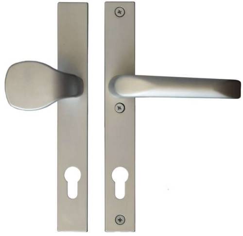 klamka srebrana do drzwi aluminiowych.JPG