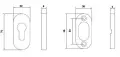 Rozeta owalna na wkładkę ASSA ABLOY AHW 660PZN wymiary.jpg