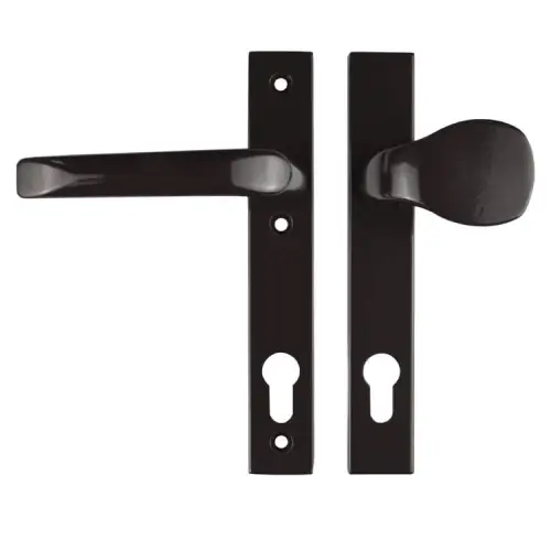 klamka z gałką brązowa  Prawa 204 92 mm.jpg