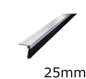 Uszczelka szczotkowa do drzwi kątowa  L= 100cm H=25 mm