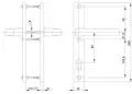 Wymiary klamki srebrnej 92mm 240x32mm.jpg