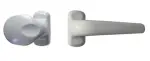 Klamko gałka  Comfort szara RAL 9006 MASTER